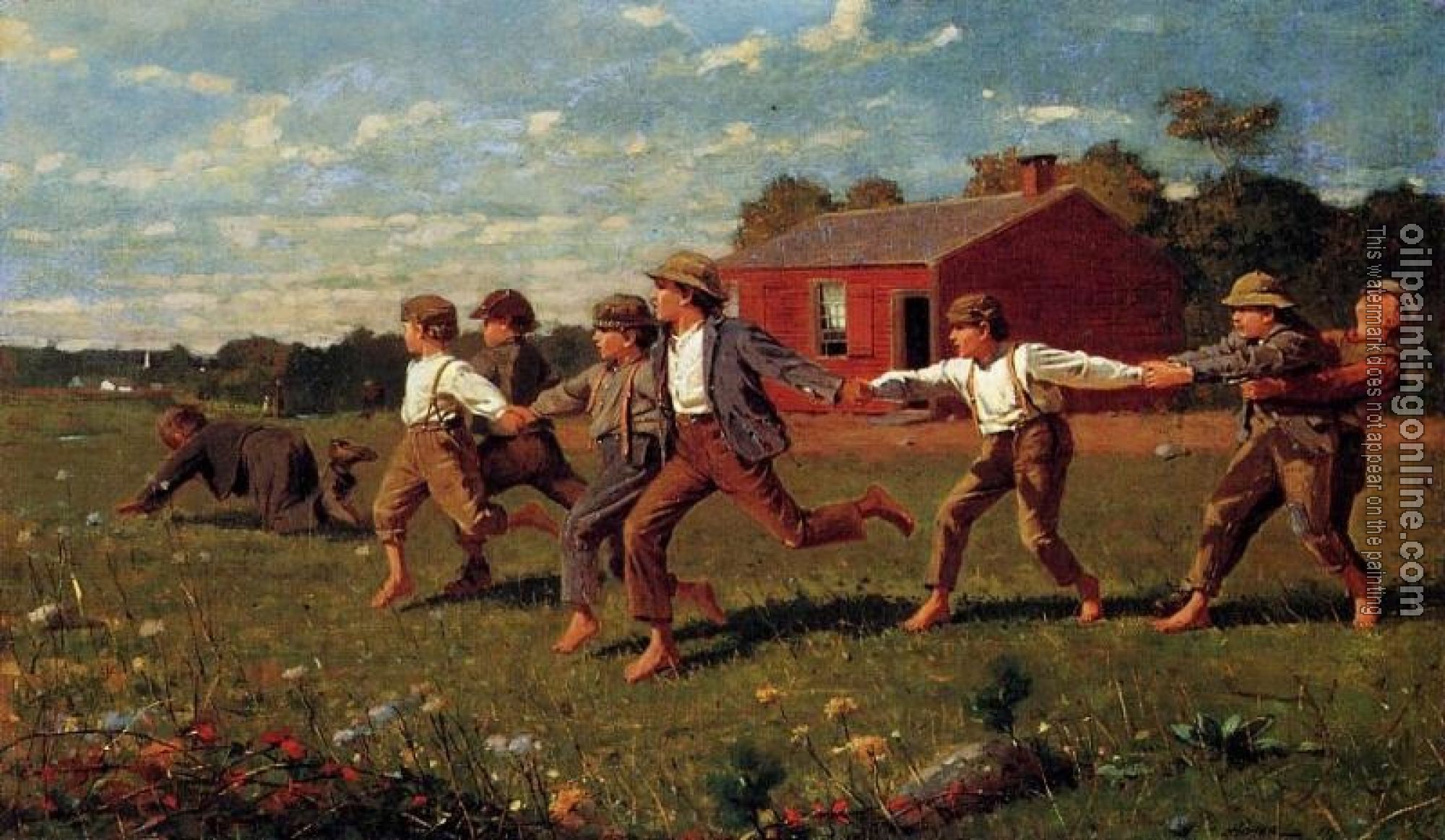 Homer, Winslow - Snap the Whip